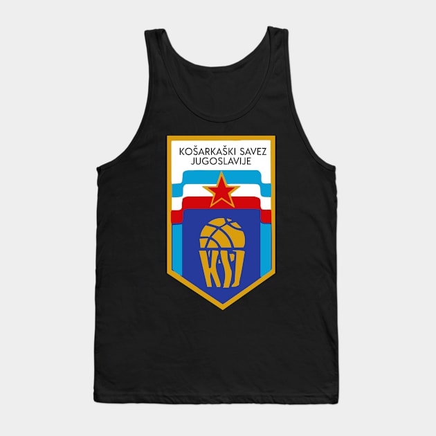 Kosarkaski Savez Jugoslavije Tank Top by StuffByMe